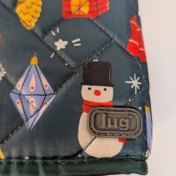 Lug Gallop Collapsible Carry-all Tote Retro Christmas Ornament NWT - Picture 5 of 14